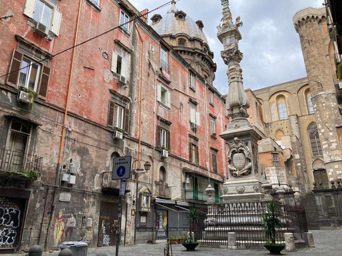 La Casa Blu Nel Cuore Storico Di Napoli 外观 照片