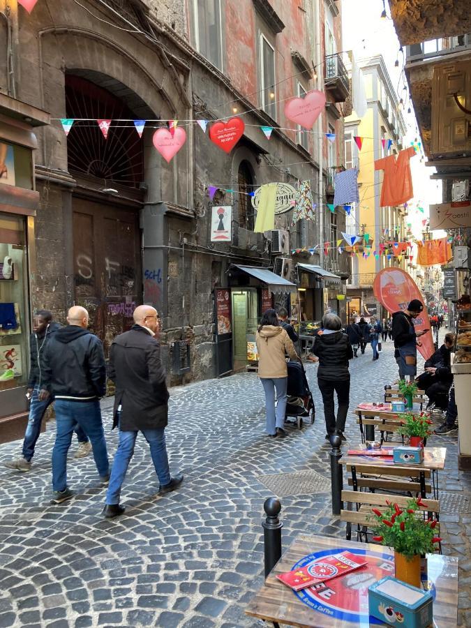 La Casa Blu Nel Cuore Storico Di Napoli 外观 照片