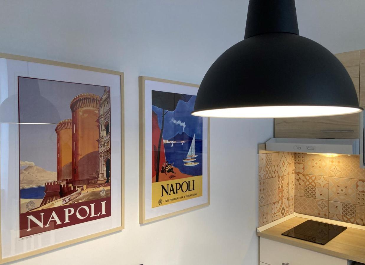 La Casa Blu Nel Cuore Storico Di Napoli 外观 照片